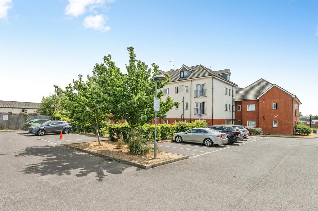 Driveway view, off-street parking