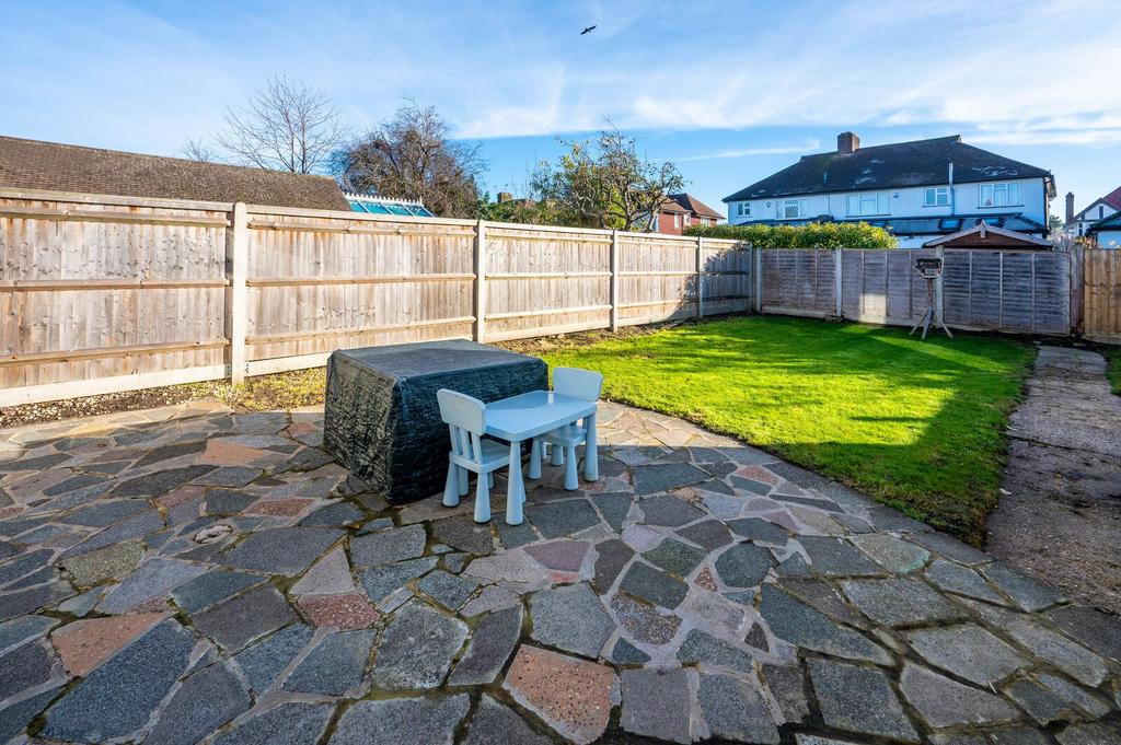 Patio view, garden