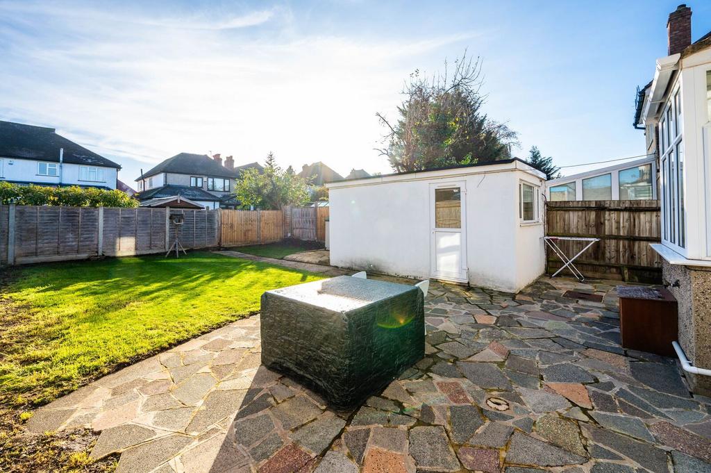 Patio view, garden
