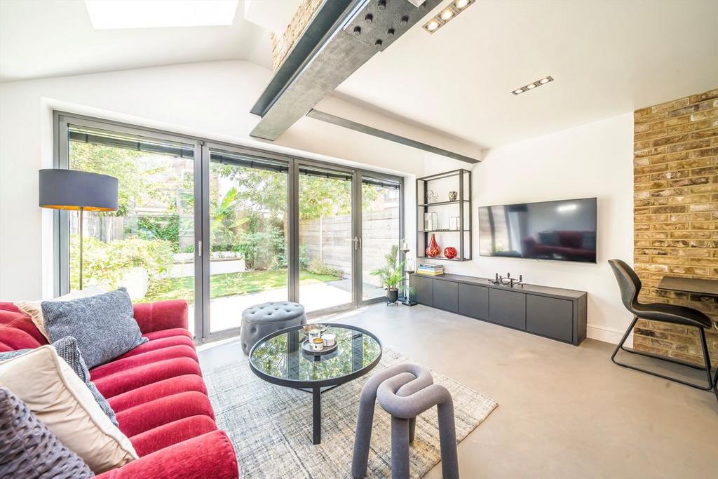 Open-plan living area, open plan living