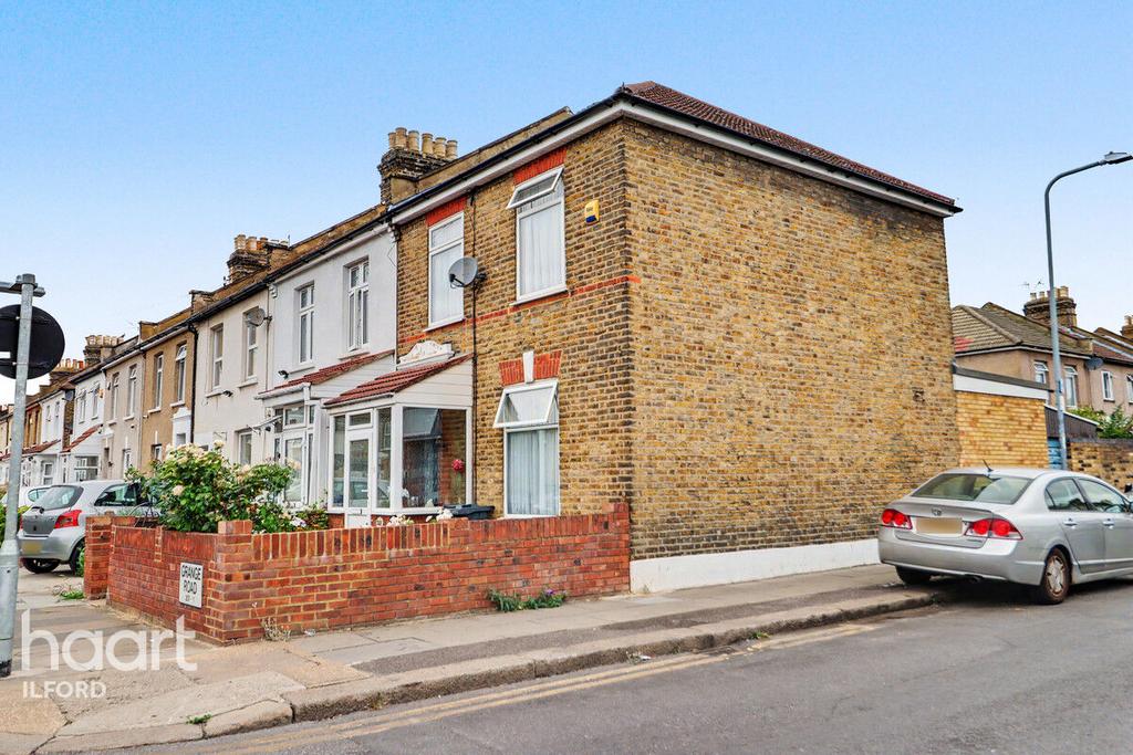 Terraced house exterior