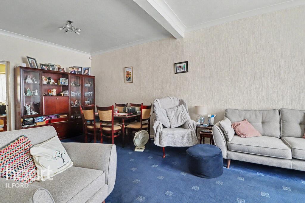 Open-plan living area