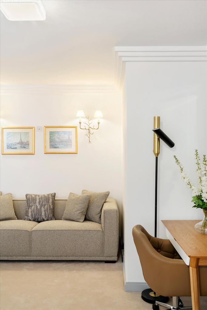 Open-plan living area