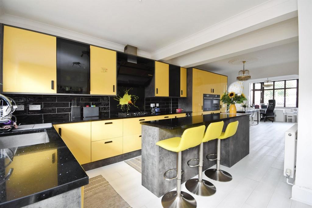 Kitchen, open plan living