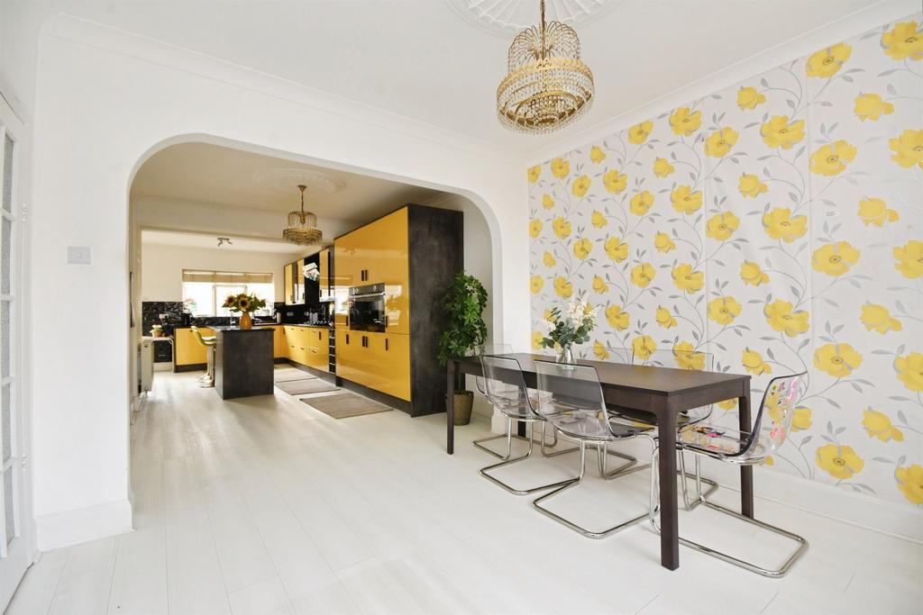 Dining room, open plan living