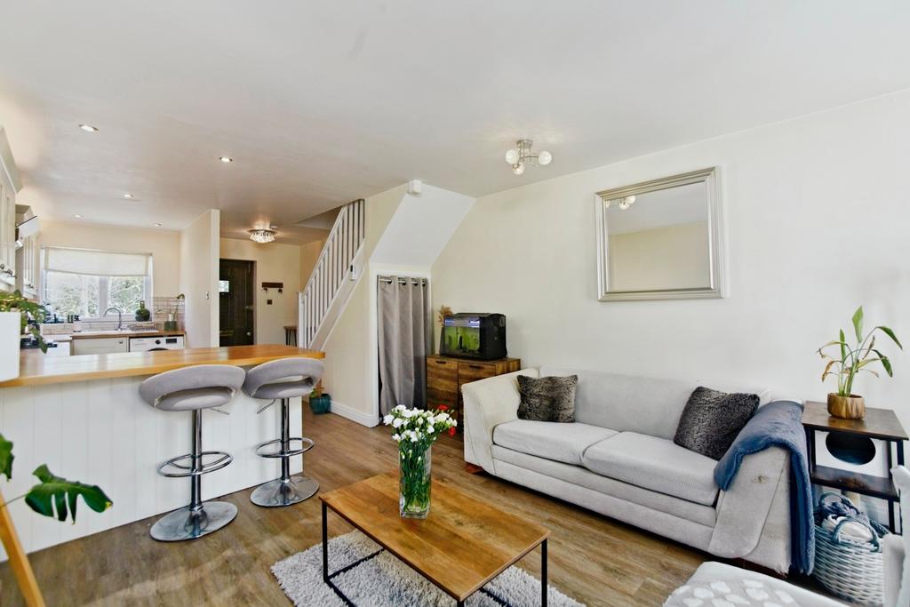 Open-plan living area, open plan living