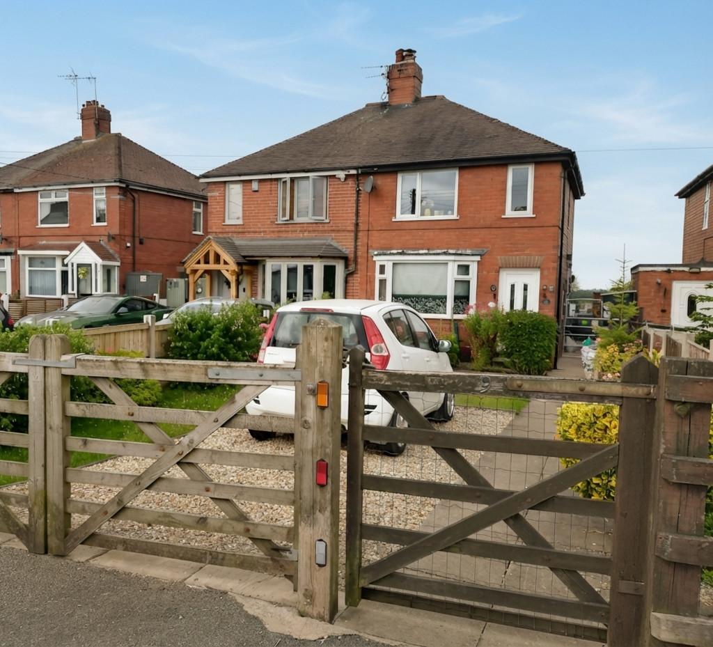 Semi-detached house exterior