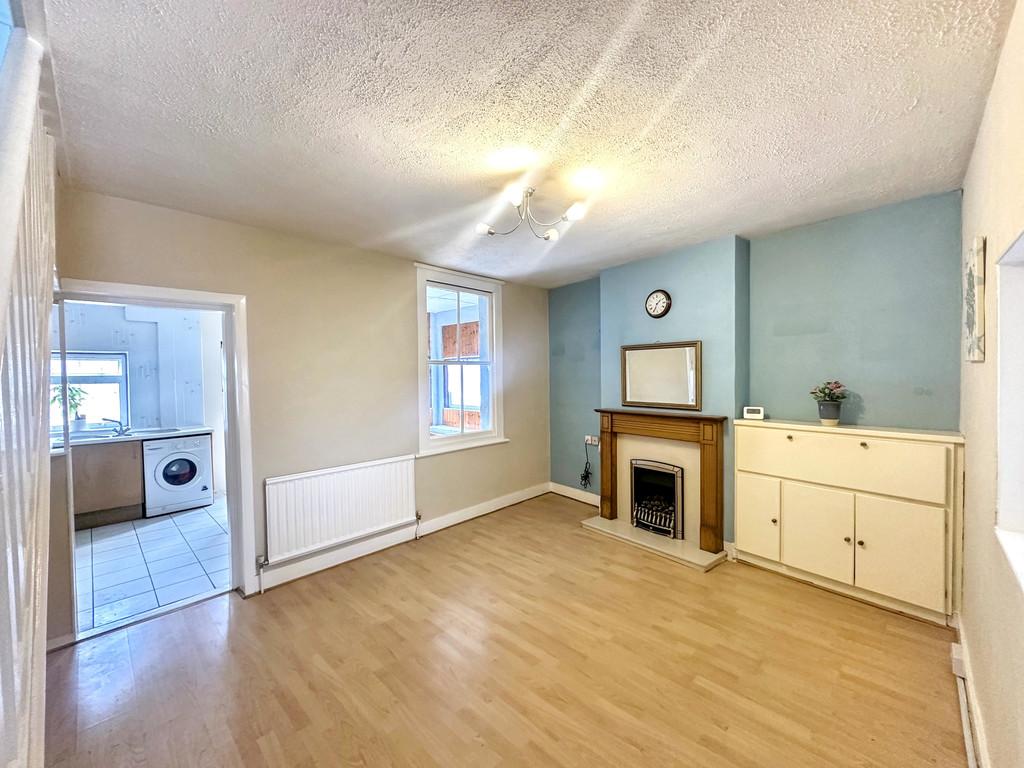Living room, fireplace