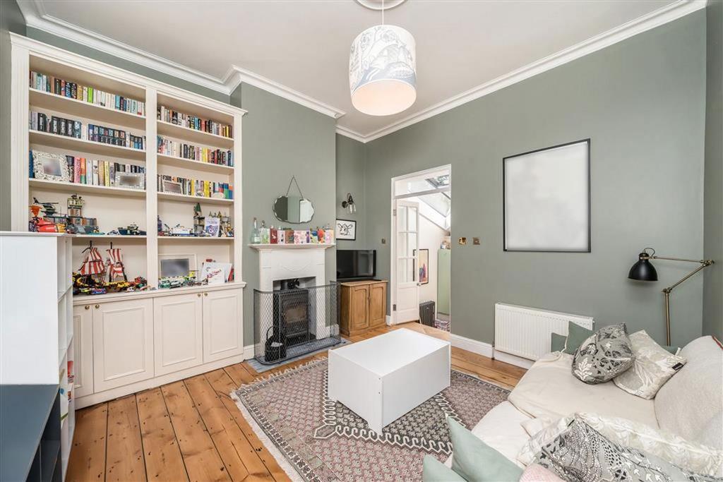 Living room, fireplace