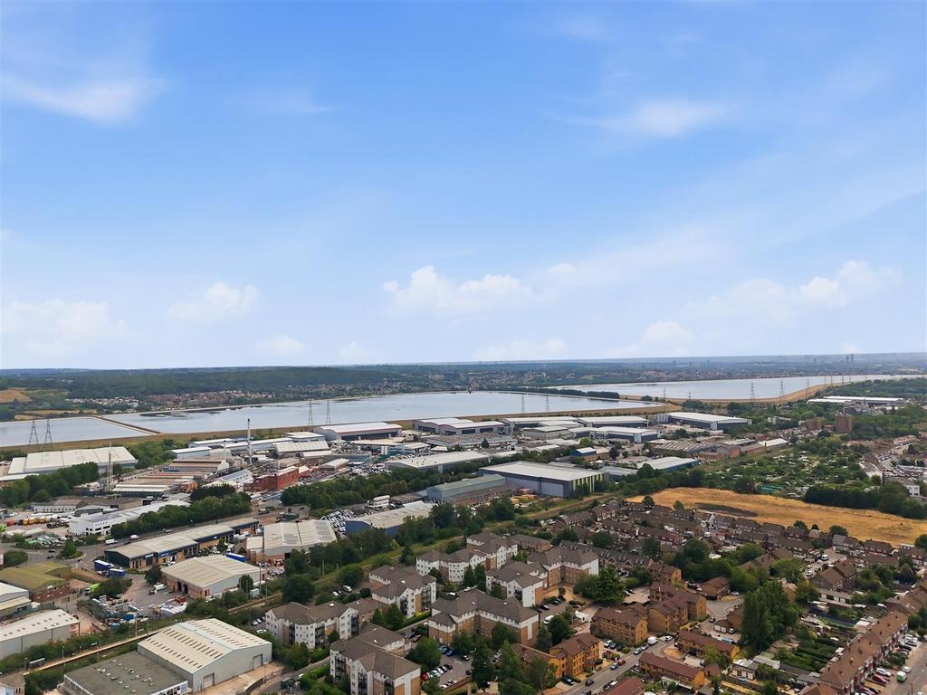 Aerial view, land