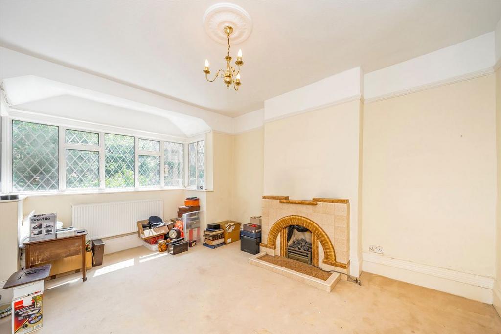 Living room, fireplace