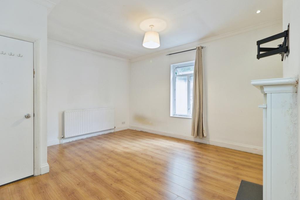 Living room, fireplace