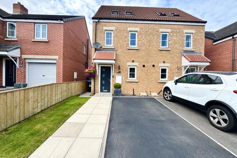 3 bedroom semi-detached house for sale, Whitehouse Court, Easington Village, Peterlee, County Durham, SR8