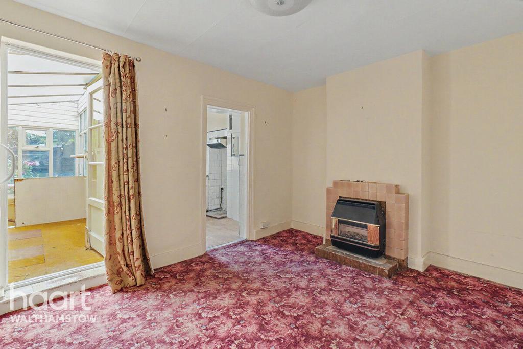 Living room, fireplace