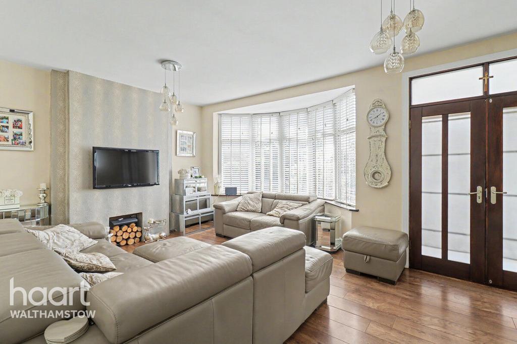 Living room, fireplace