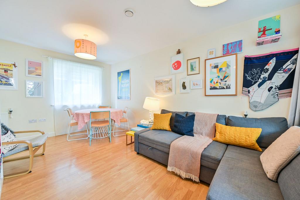 Open-plan living area, open plan living
