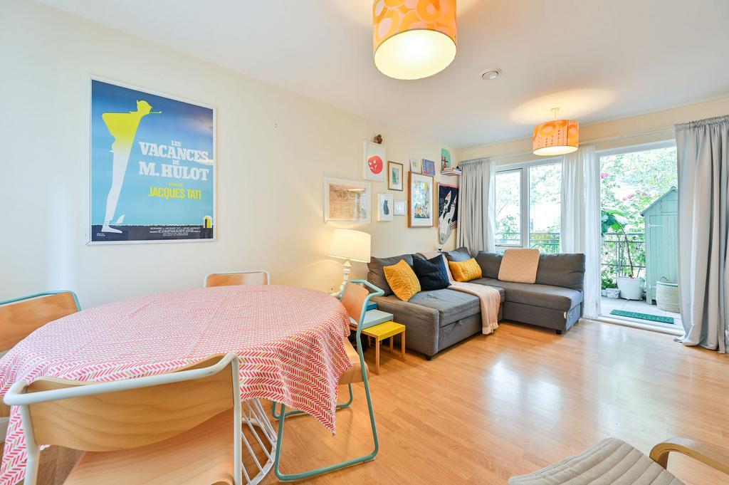Open-plan living area, open plan living