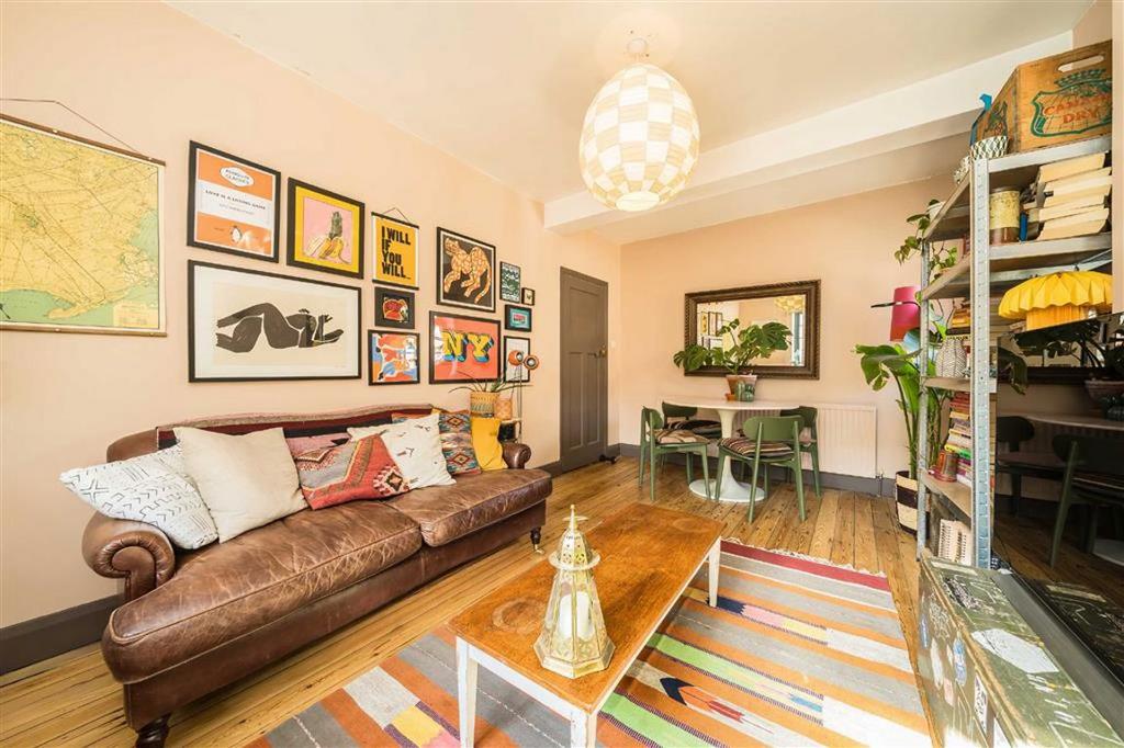 Open-plan living area, open plan living