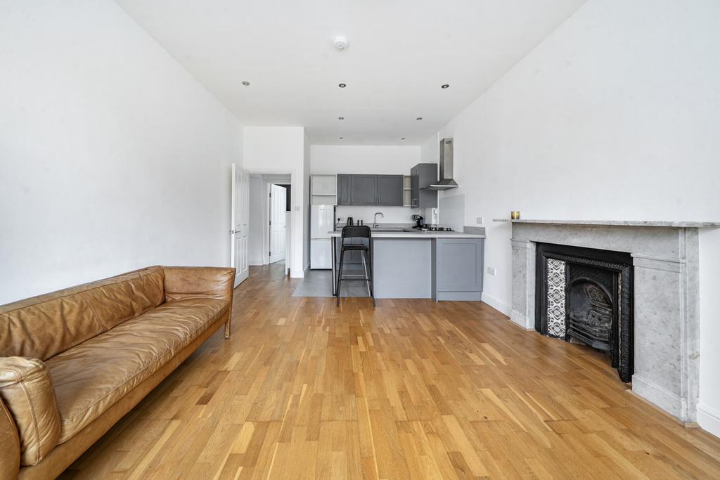 Open-plan living area, open plan living, fireplace