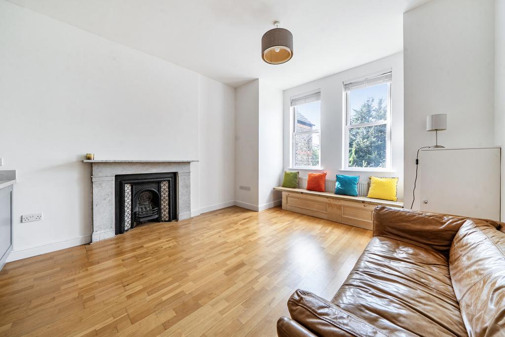 Living room, fireplace