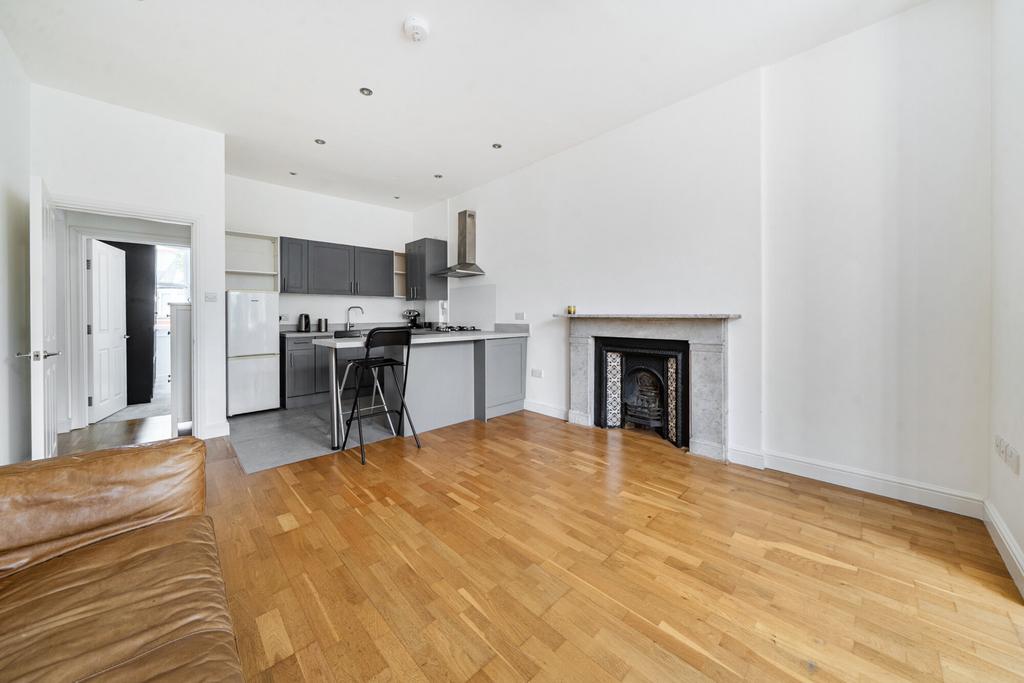 Open-plan living area, open plan living, fireplace