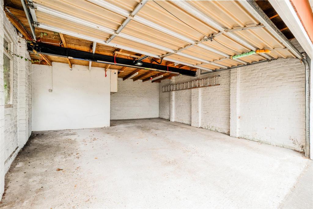 Garage interior, garage