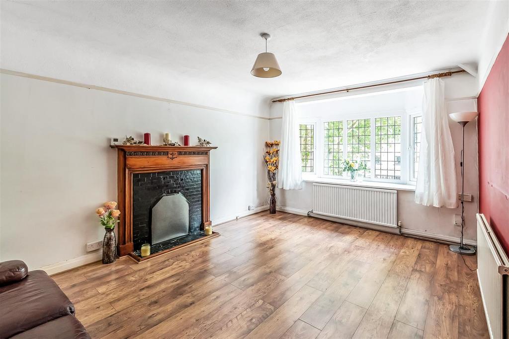 Living room, fireplace