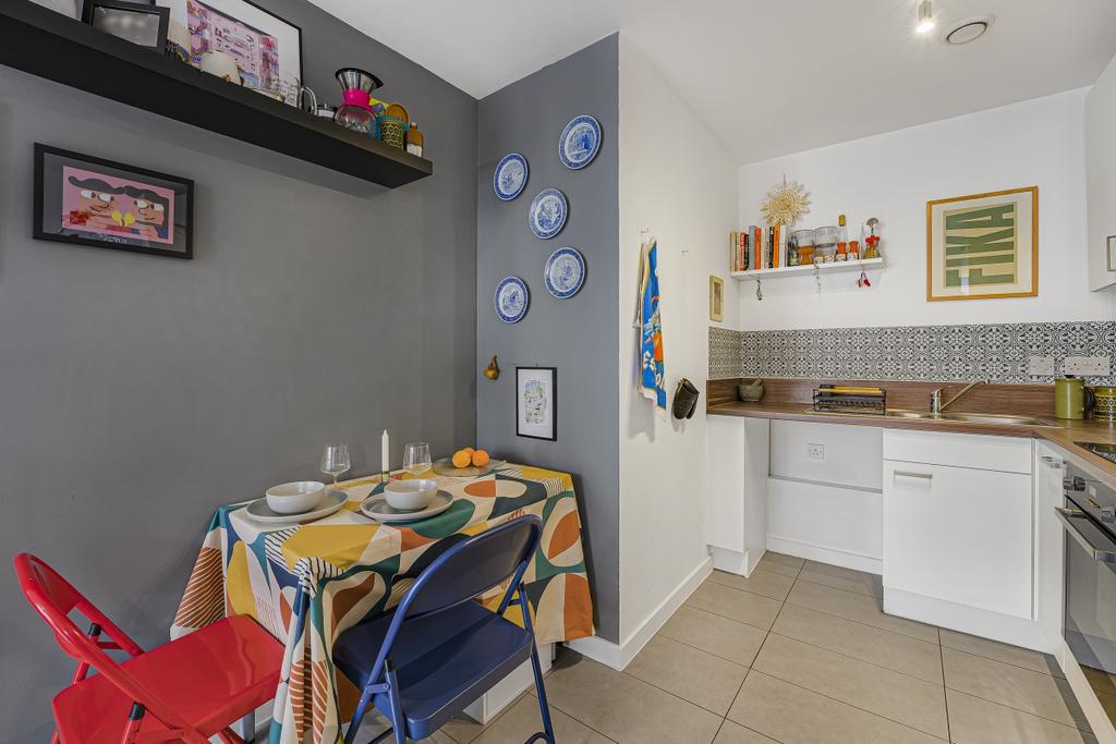Open-plan living area