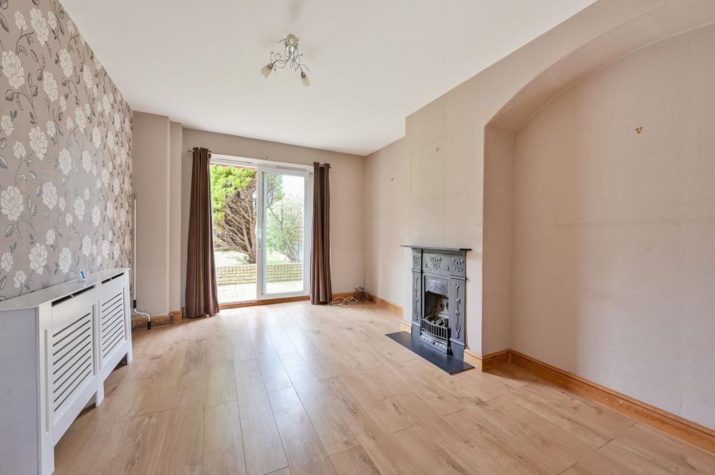 Living room, fireplace