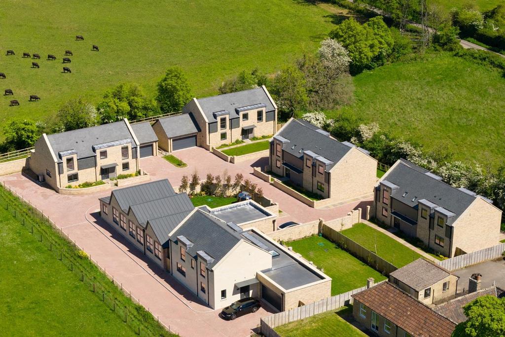 Aerial view, land
