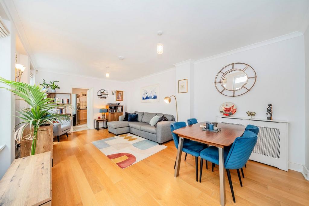 Open-plan living area, open plan living