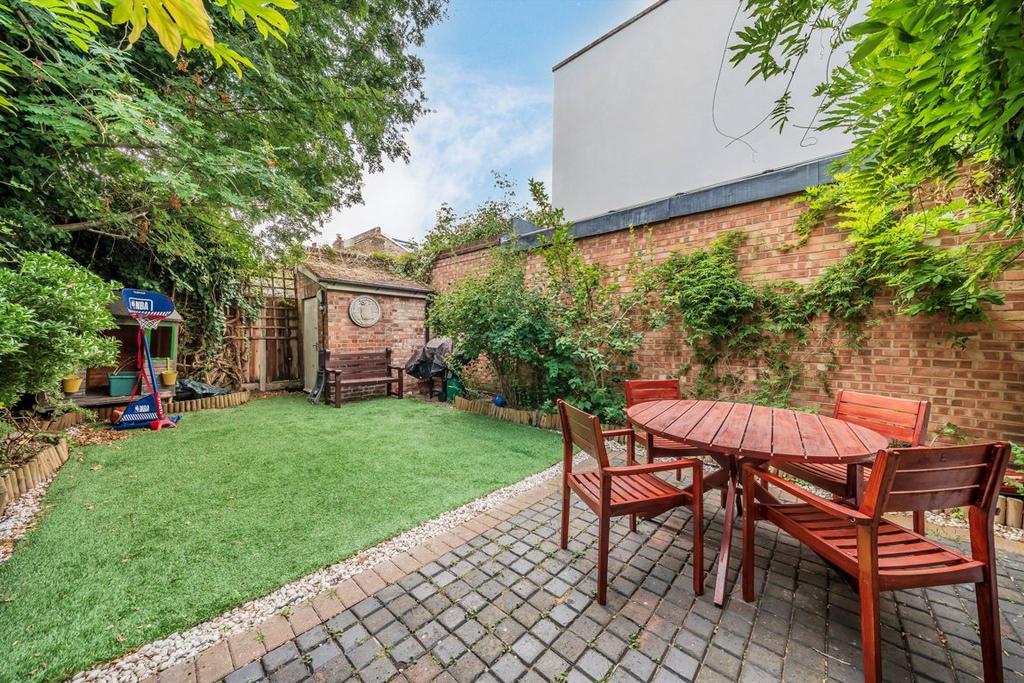 Patio view, garden