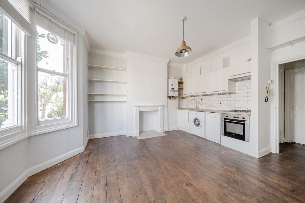 Open-plan living area, open plan living