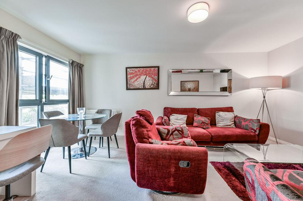 Open-plan living area, open plan living