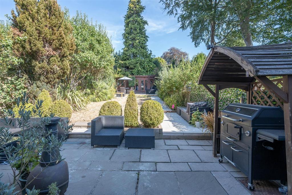 Patio view, garden
