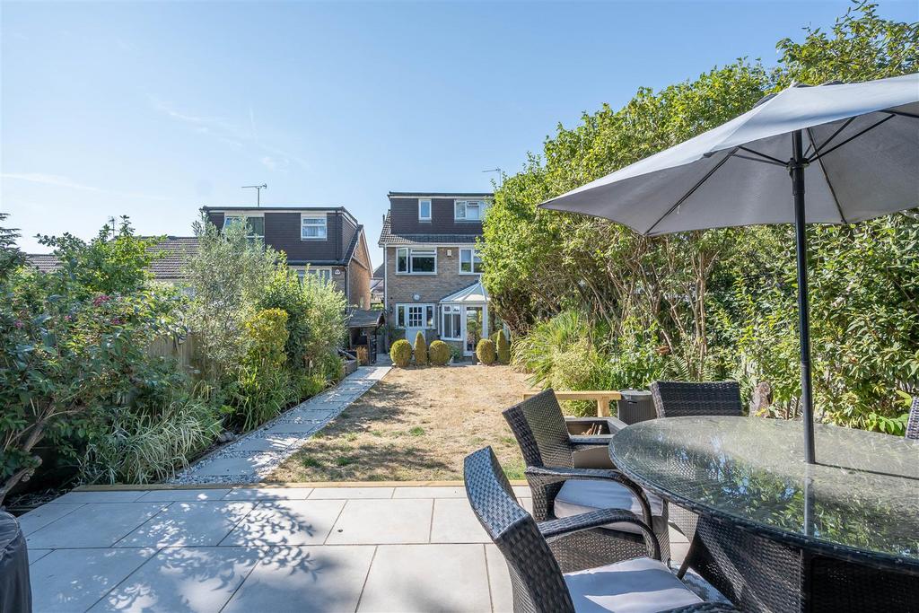 Patio view, garden