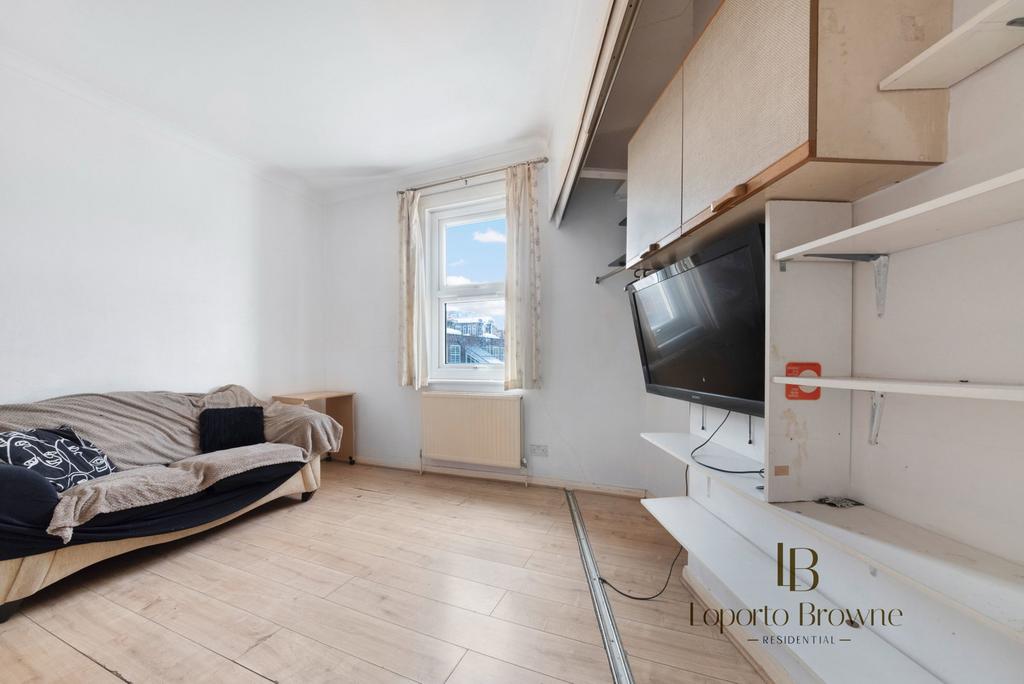Studio apartment interior, studio