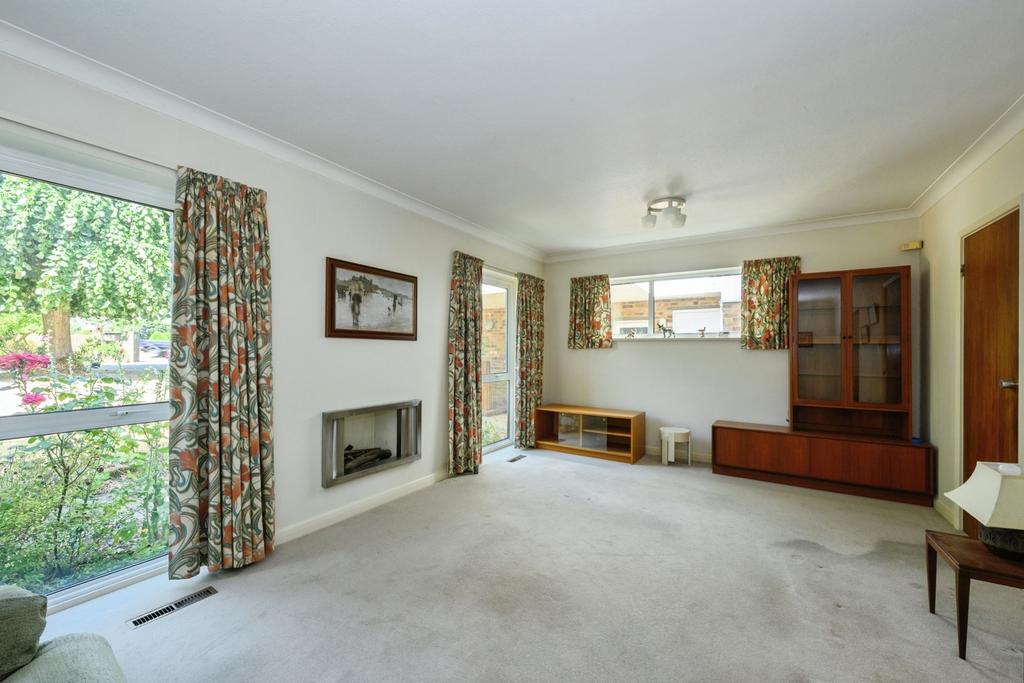 Living room, fireplace