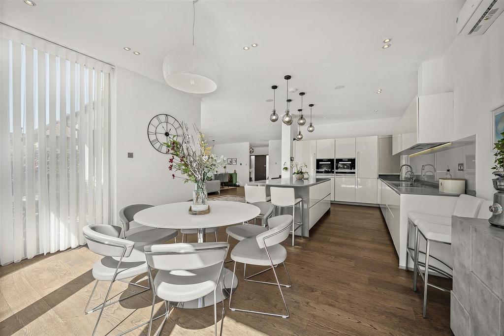 Open-plan living area
