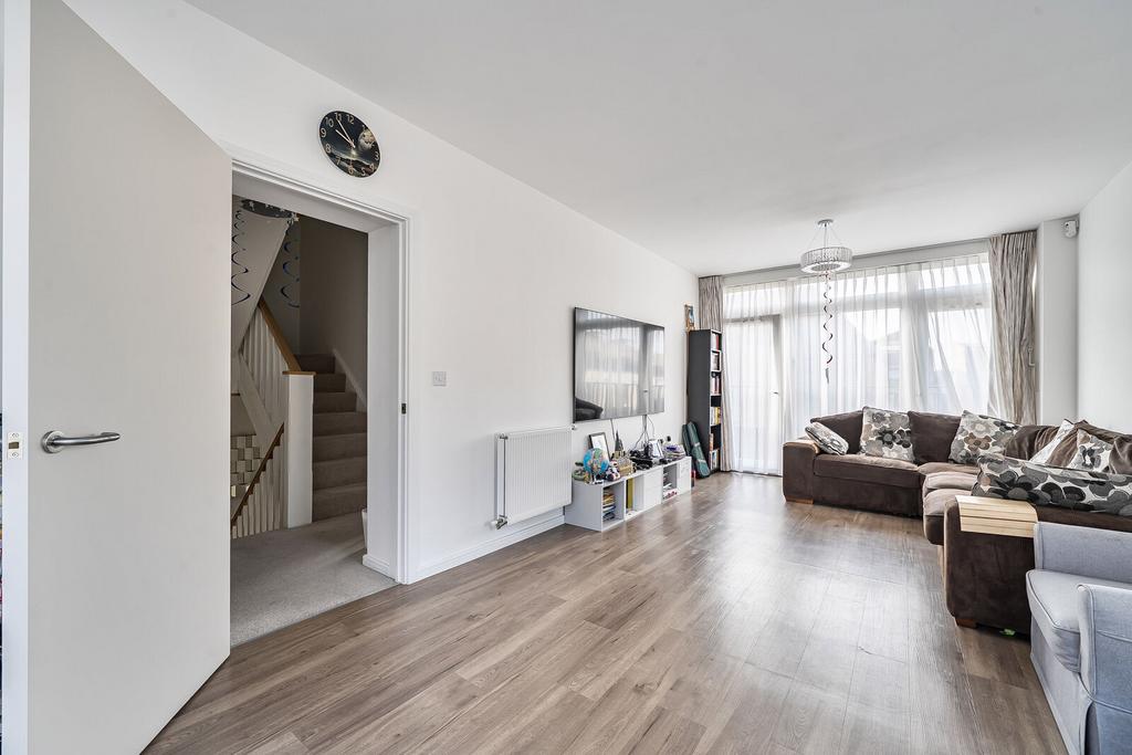 Open-plan living area