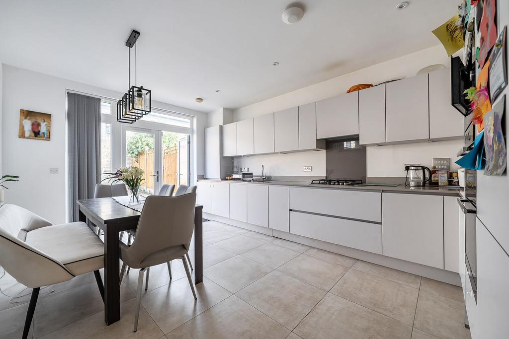 Open-plan living area, open plan living
