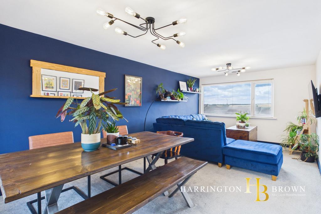 Open-plan living area, open plan living