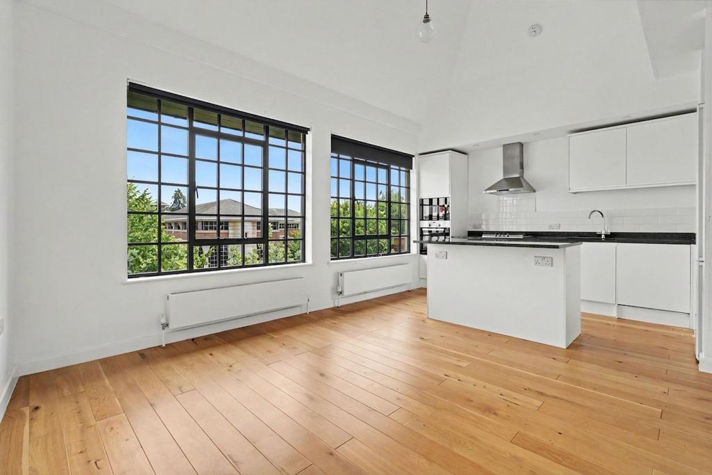 Open-plan living area, open plan living
