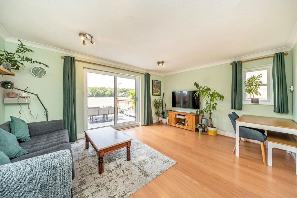 Open-plan living area, open plan living