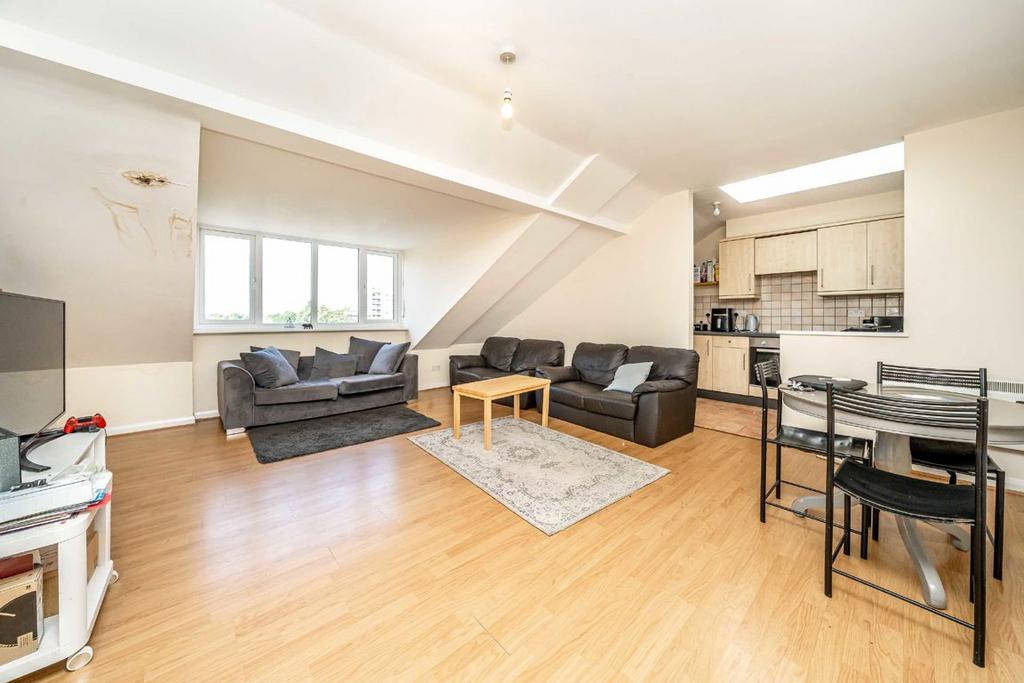 Open-plan living area, open plan living