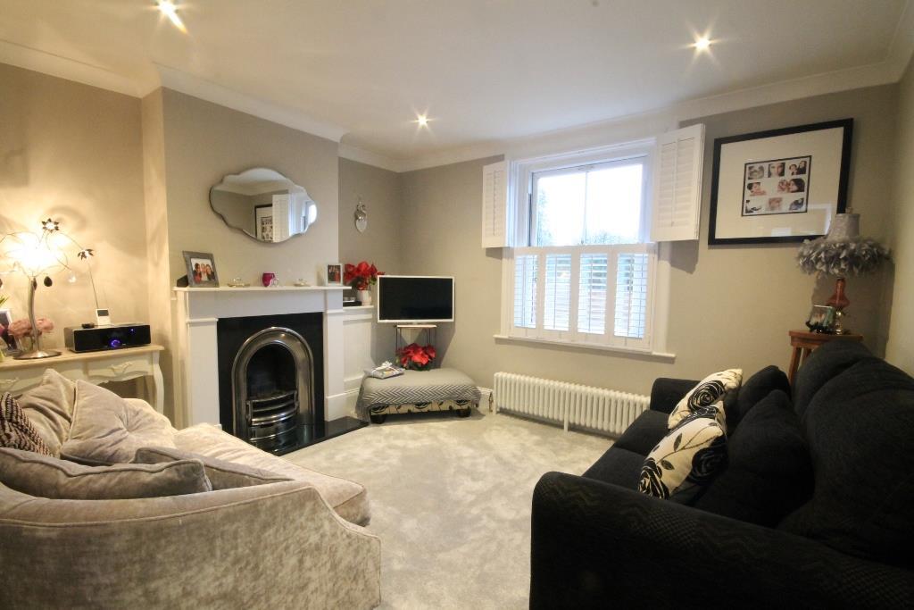 Living room, fireplace