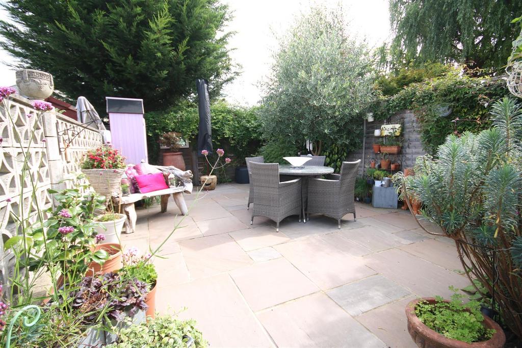 Patio view, garden