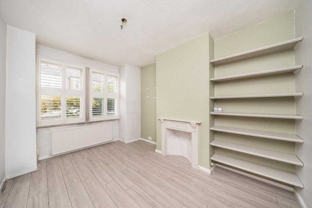 Living room, fireplace