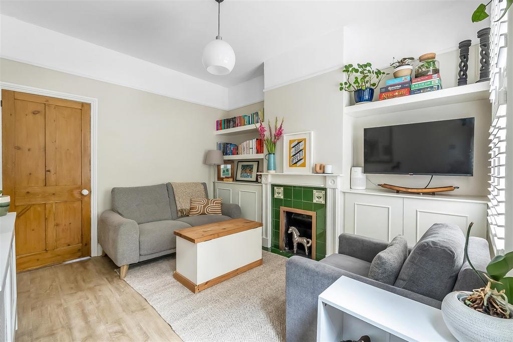 Living room, fireplace