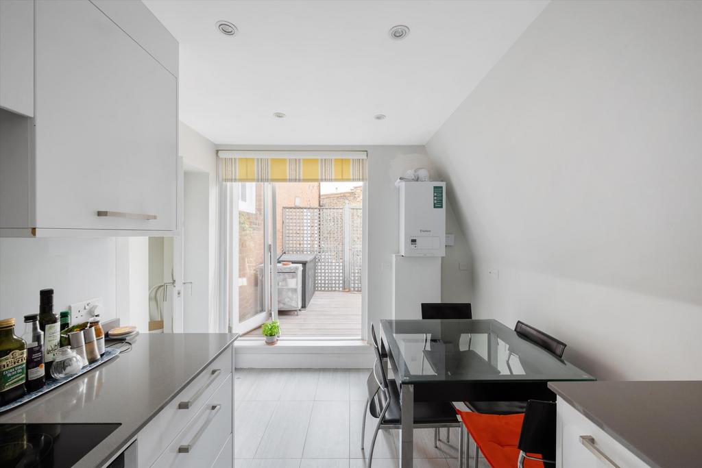 Open-plan living area